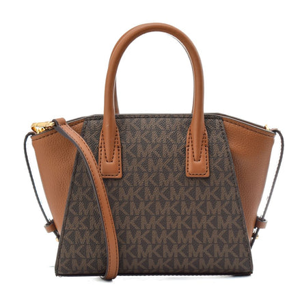 Sac Michael Kors Canvas Marron Avril Femme