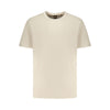 Hugo Boss Beige Cotton Men T-Shirt