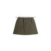 Mini-jupe bicolore en coton Alexander Wang