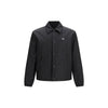 Prada Black Recycled Polyamide Coat