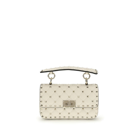 Valentino Garavani Beige Calf Leather Bos Taurus Handbag Valentino Garavani