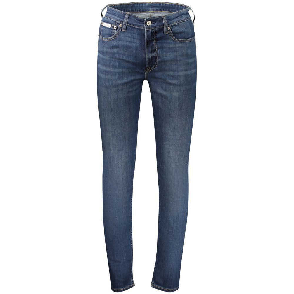 Jean en coton bleu Calvin Klein pour homme