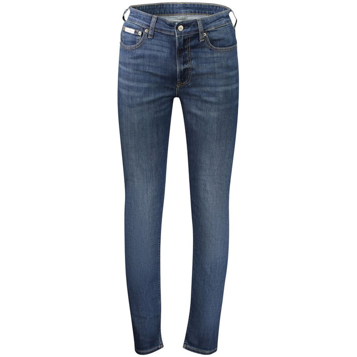 Jean en coton bleu Calvin Klein pour homme