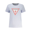 Guess Jeans Azzurro Organic Cotton Women T-Shirt Guess Jeans