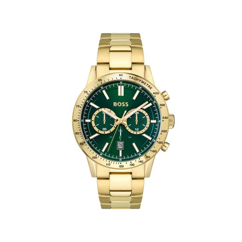 Montre habillée Hugo Boss en acier inoxydable doré