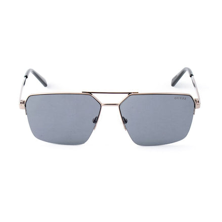 Guess Gray Metal Sunglasses Guess
