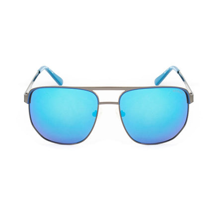 Guess Gray Metal Sunglasses Guess