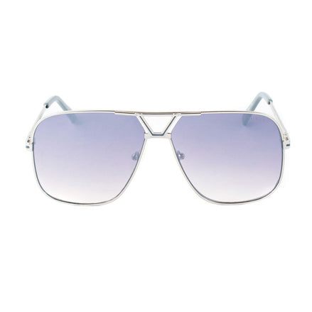 Guess Gray Metal Sunglasses Guess