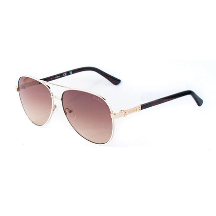 Guess White Metal Sunglasses Guess