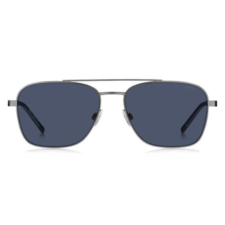 Hugo Boss Gray Metal Sunglasses Hugo Boss