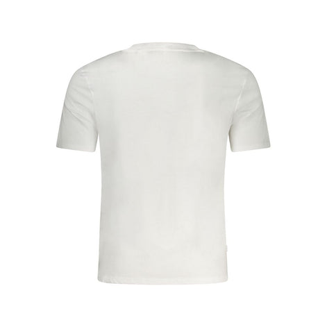Guess Jeans Bianco Cotton Men T-Shirt Guess Jeans
