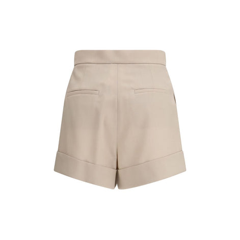 Max Mara Bicolor Fleece Wool Short And Mini Shorts