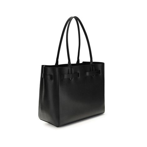 Tom Ford Black Calf Leather Bos Taurus Shoulder Bag Tom Ford