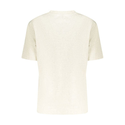 Calvin Klein Beige Cotton Women T-Shirt Calvin Klein