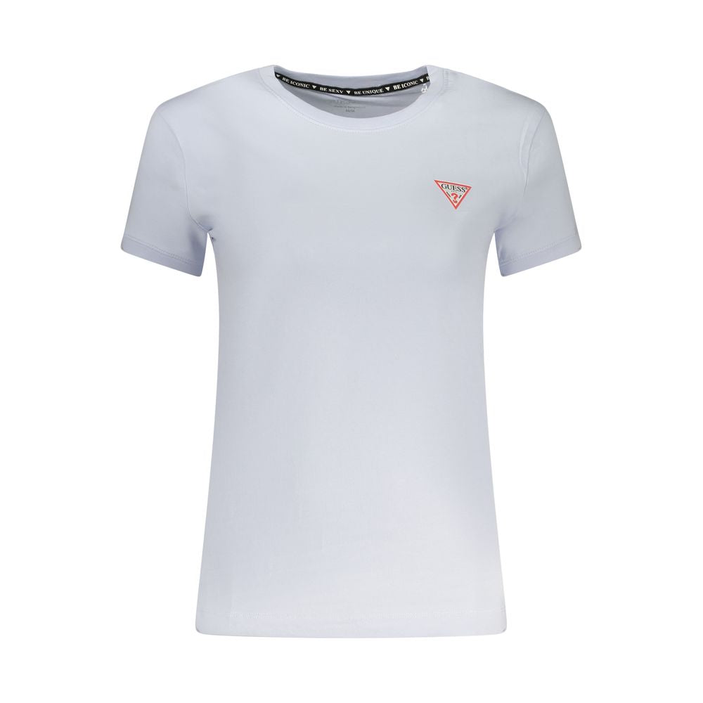 Guess Jeans Azzurro Cotton Women T-Shirt Guess Jeans