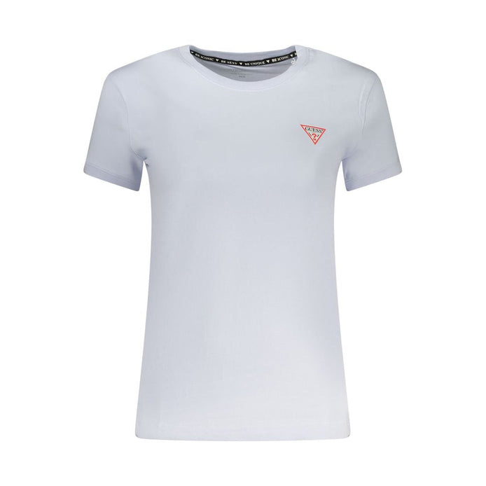 Guess Jeans Azzurro Cotton Women T-Shirt Guess Jeans