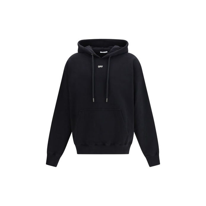 Off-White Black Cotton Sweatshirt