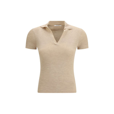 Max Mara Beige Fleece Wool Shirt