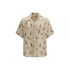 Valentino Multicolor Silk Pattern Shirt