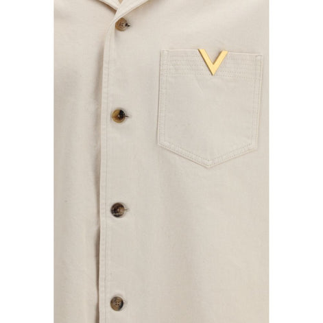 Valentino Beige Denim Shirt