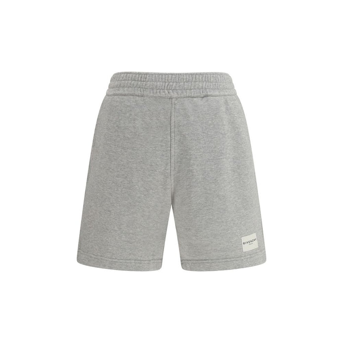 Givenchy Gray Cotton Bermuda Shorts