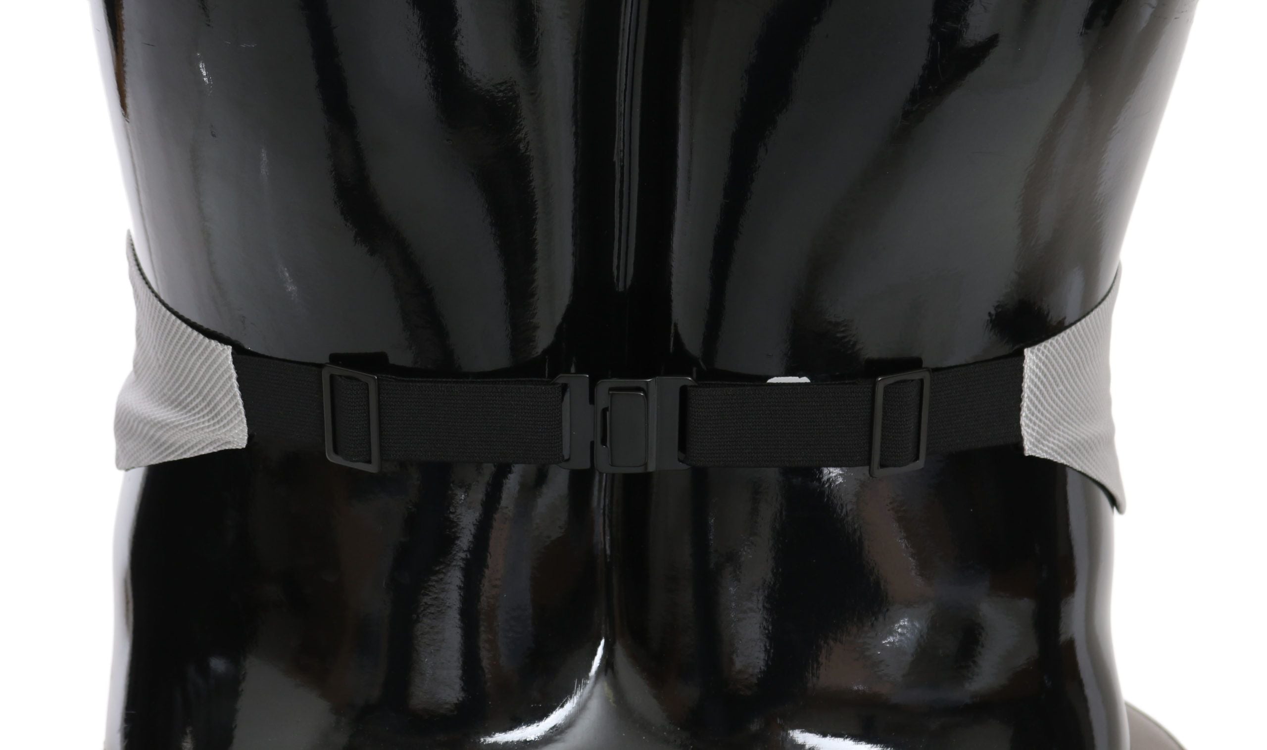 Dolce & Gabbana Gray Men Waist Belt 100% Silk Cummerbund Dolce & Gabbana