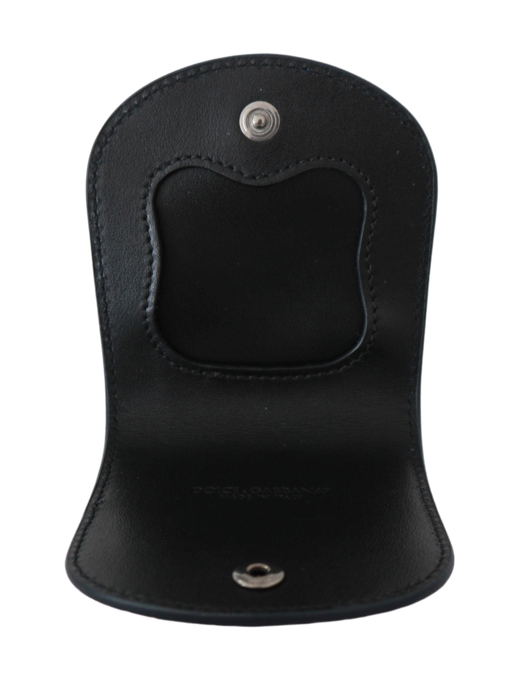 Dolce & Gabbana Blue Exotic Skins Condom Case Holder Pocket Dolce & Gabbana