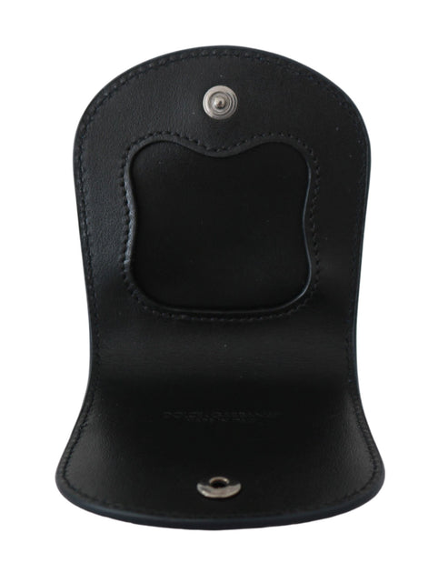 Dolce & Gabbana Blue Exotic Skins Condom Case Holder Pocket Dolce & Gabbana