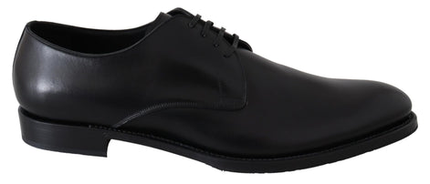 Dolce & Gabbana Black Leather SARTORIA Hand Made Shoes Dolce & Gabbana