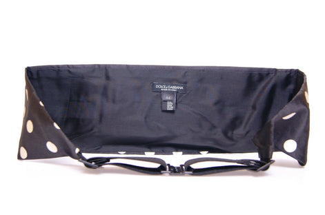 Dolce & Gabbana Black Waist Smoking Tuxedo Cummerbund Belt Dolce & Gabbana