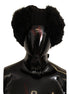 Dolce & Gabbana Black Cashmere Fur Women Beanie Women Hat Dolce & Gabbana