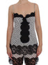 Dolce & Gabbana Black Silk Lace Babydoll Lingerie Top Dolce & Gabbana