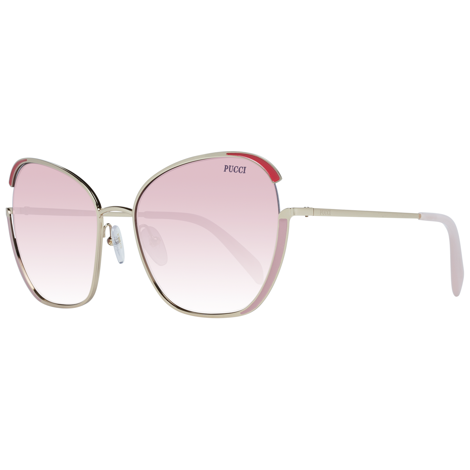 Emilio Pucci Gold Metal Sunglasses Emilio Pucci