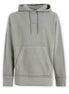 Hugo Boss Grey Cotton Logo Details Hooded Sweatshirt Hugo Boss