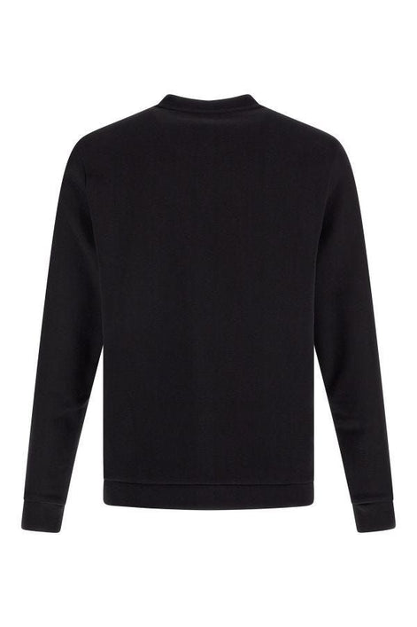 Hugo Boss Black Cotton Logo Details Sweatshirt Hugo Boss