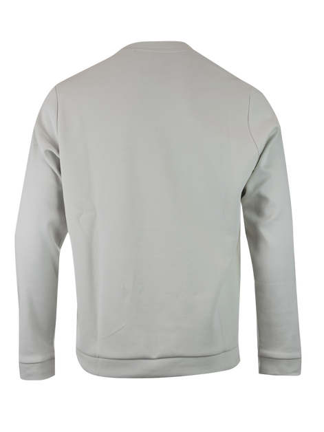 Hugo Boss Beige Cotton Round Neck Sweatshirt Hugo Boss