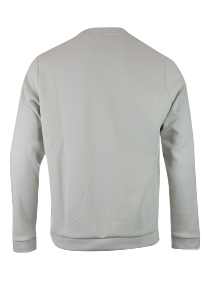 Hugo Boss Beige Cotton Round Neck Sweatshirt Hugo Boss