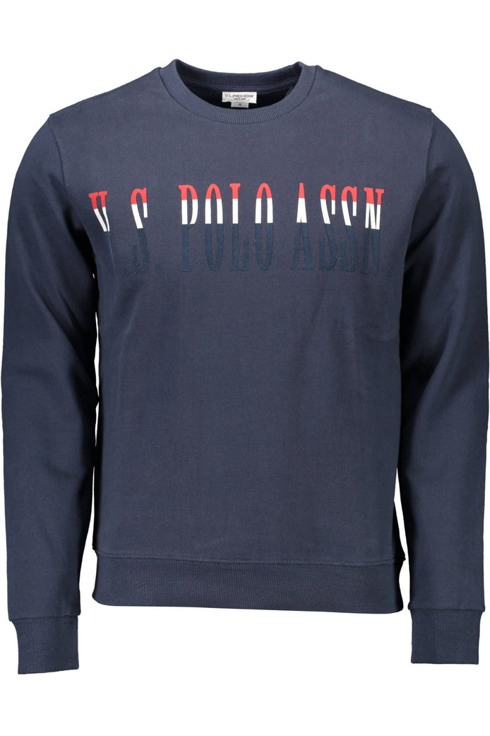 U.S. POLO ASSN. Blue Cotton Men Sweatshirt U.S. POLO ASSN.