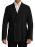 Dolce & Gabbana Black Polka Dotted Cotton Blazer Jacket Dolce & Gabbana