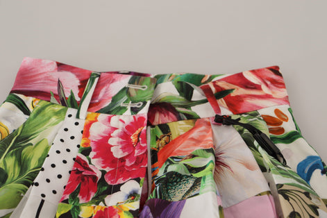 Dolce & Gabbana Multicolor High Waist Hot Pants Shorts Dolce & Gabbana