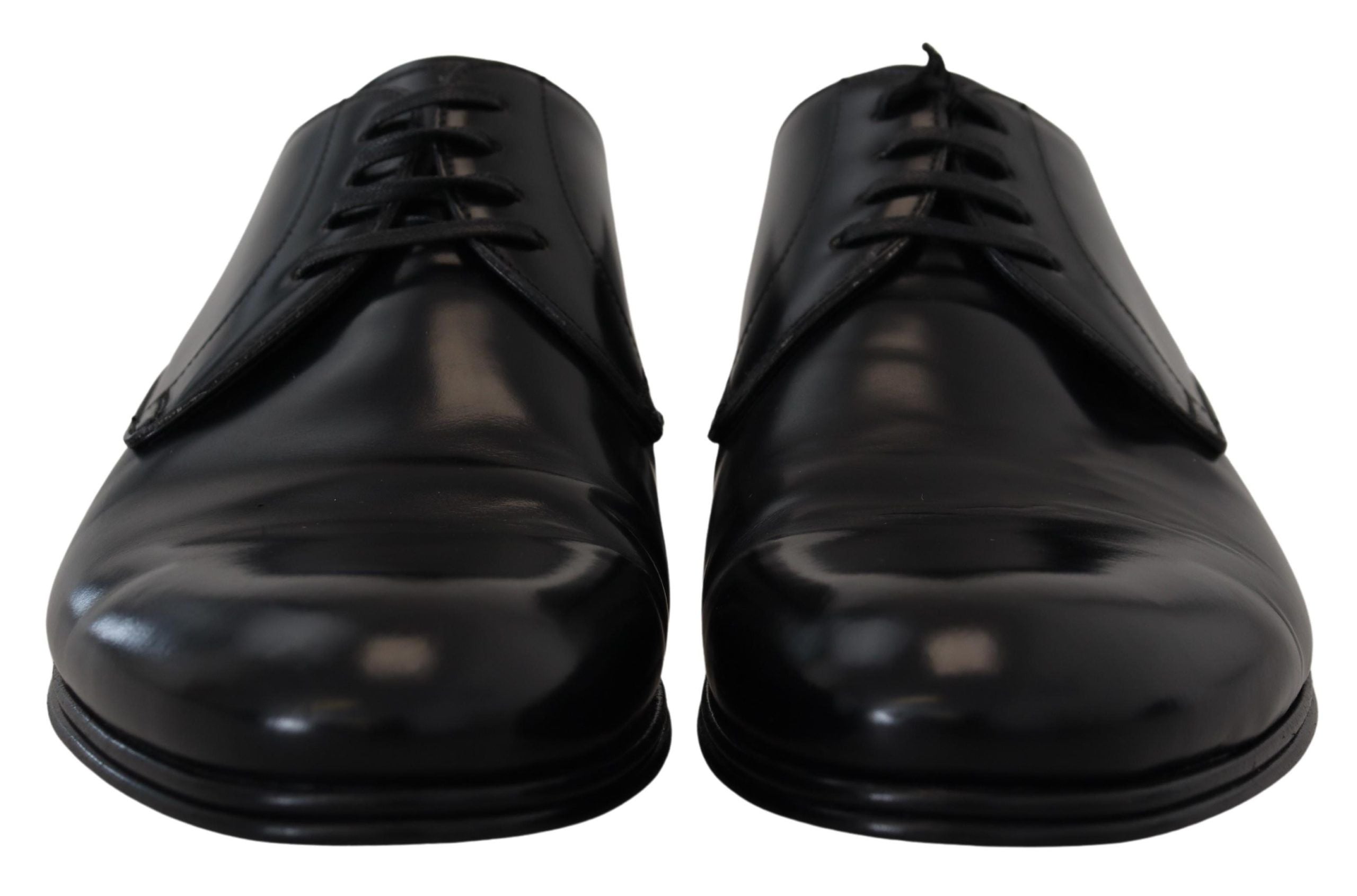 Dolce & Gabbana Black Leather Formal Dress Shoes Dolce & Gabbana