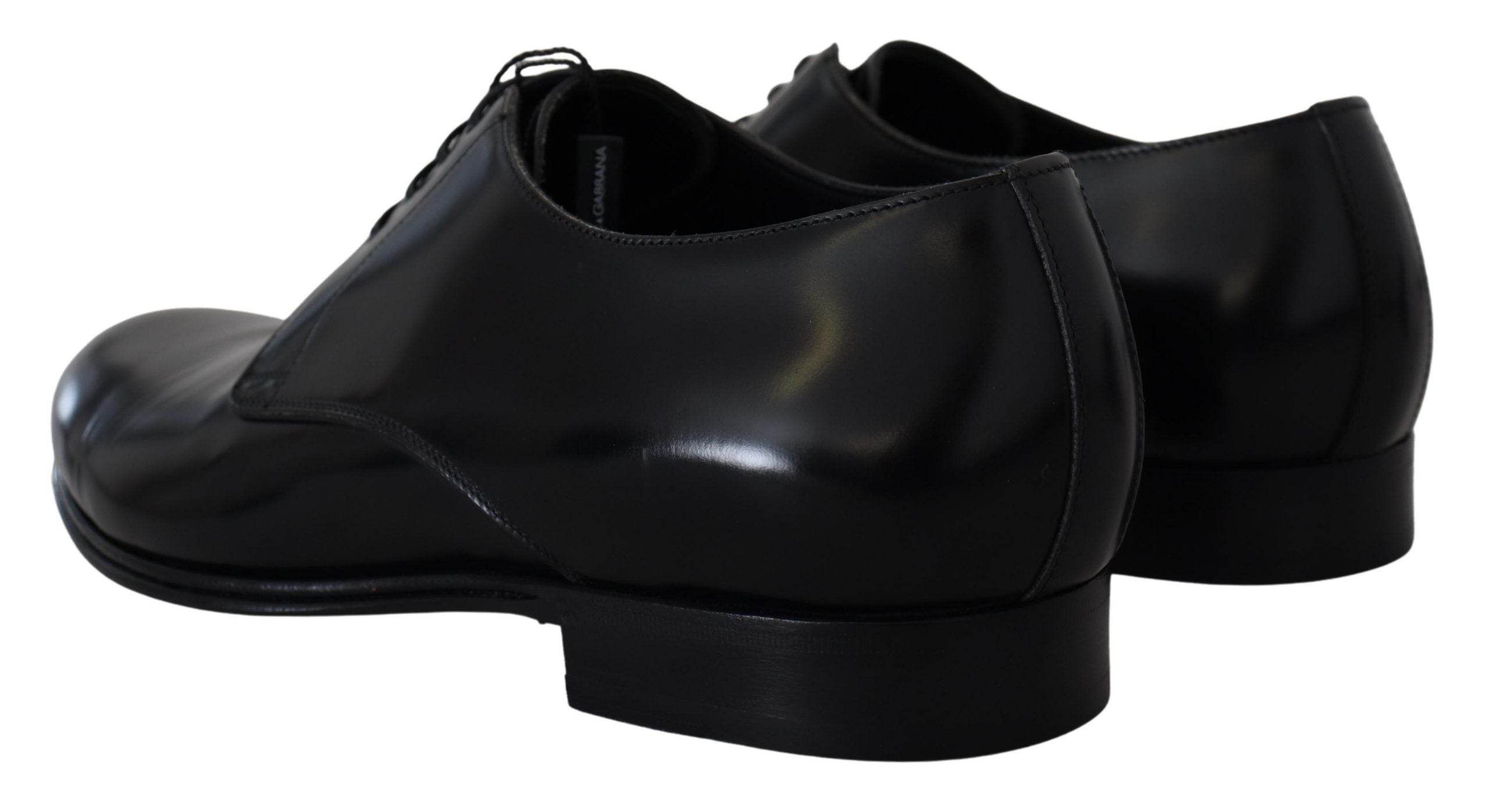 Dolce & Gabbana Black Leather Formal Dress Shoes Dolce & Gabbana