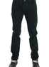 Ermanno Scervino Green Cotton Denim Stretch Straight Fit Jeans Ermanno Scervino