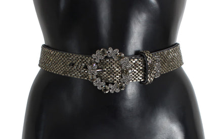 Dolce & Gabbana Crystal Buckle Sequined Waist Belt Dolce & Gabbana