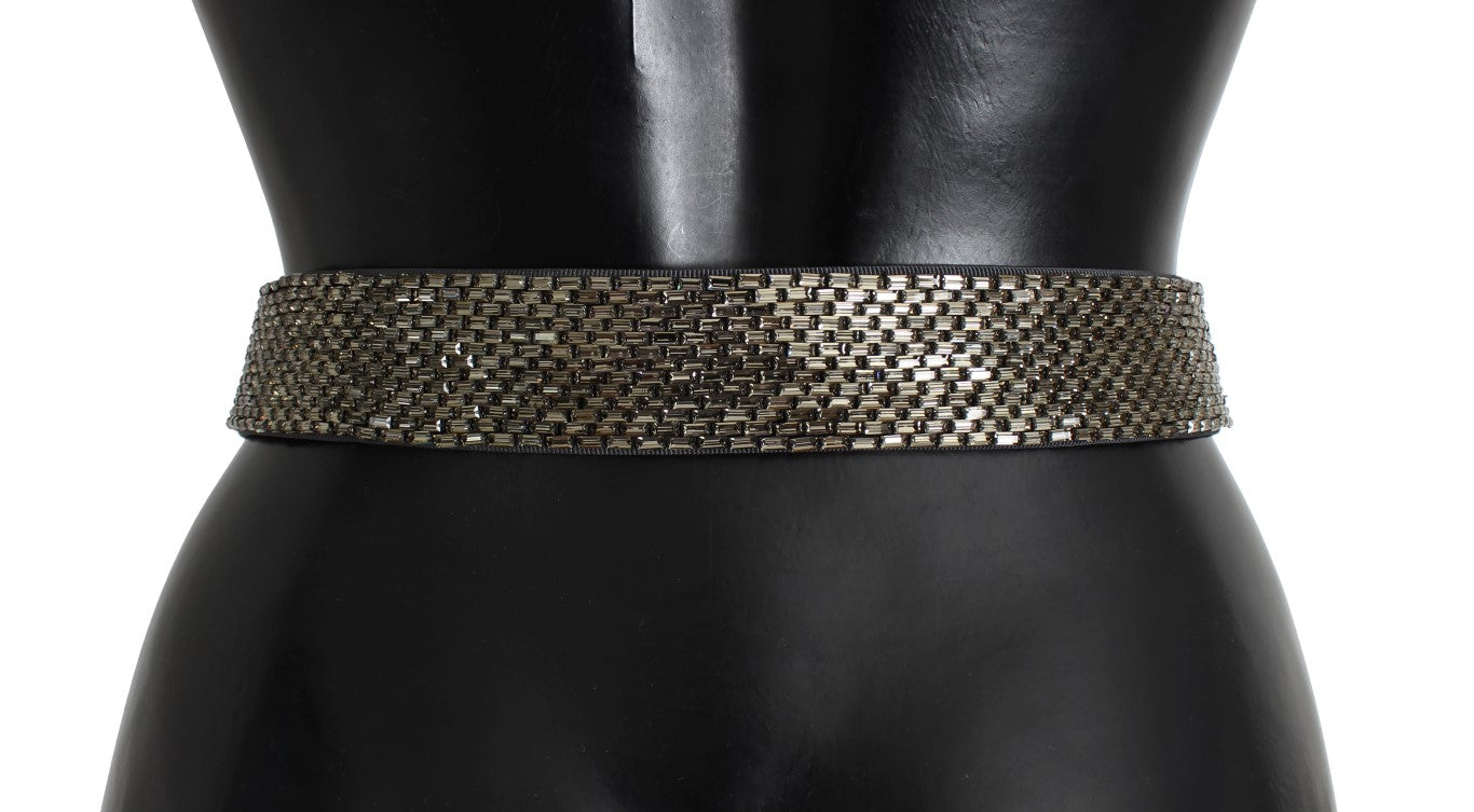 Dolce & Gabbana Crystal Buckle Sequined Waist Belt Dolce & Gabbana