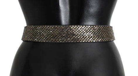 Dolce & Gabbana Crystal Buckle Sequined Waist Belt Dolce & Gabbana