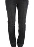 Ermanno Scervino Gray Cotton Slim Fit Denim Jeans Ermanno Scervino
