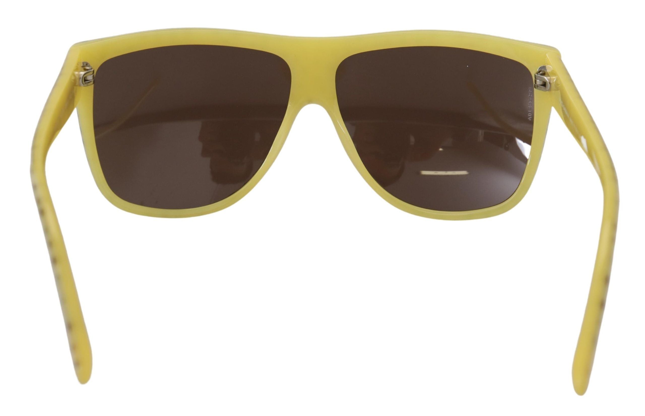 Dolce & Gabbana Yellow Stars Acetate Square Shades DG4125 Sunglasses Dolce & Gabbana