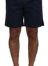 Dolce & Gabbana Blue Chinos Cotton Stretch Casual Shorts Dolce & Gabbana