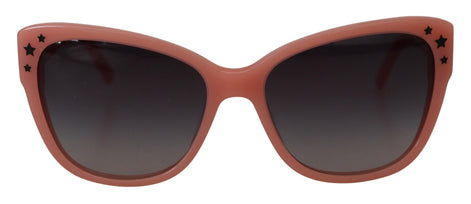 Dolce & Gabbana Pink Acetate Frame Stars Embellishment DG4124 Sunglasses Dolce & Gabbana